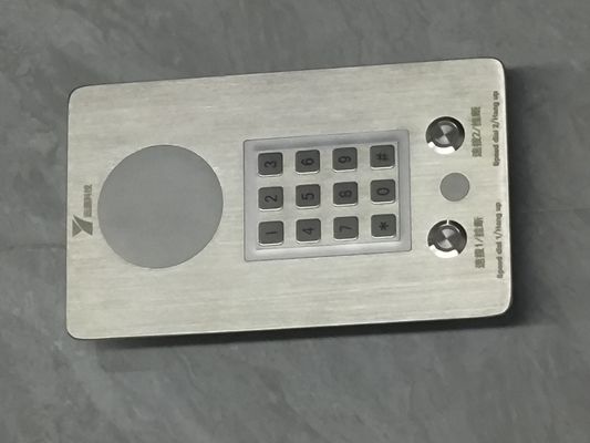 comprar Teléfono impermeable análogo de la prueba del polvo del teléfono del sitio limpio IP65 Fabricación en línea