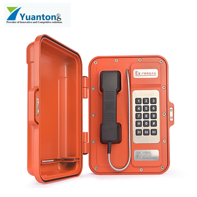 comprar El poder sobre el teléfono industrial de Ethernet VoIP modificó el color para requisitos particulares para la explotación minera Fabricación en línea