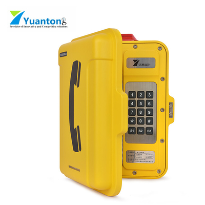 comprar Teléfono impermeable industrial estándar del sorbo del telclado numérico IP68 VOIP al aire libre Fabricación en línea