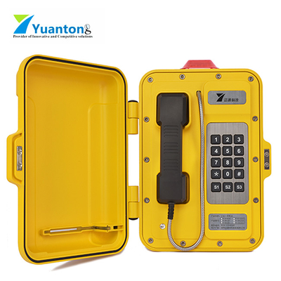 comprar Teléfono industrial al aire libre de la emergencia de Voip del teléfono del sorbo de la aleación de aluminio Fabricación en línea