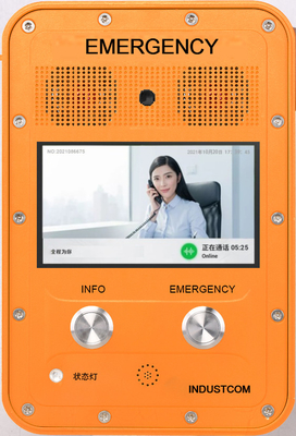 comprar Sistema de intercomunicación industrial de videoportero de teléfono SOS de emergencia Fabricación en línea