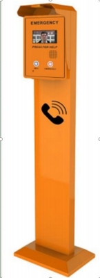 comprar Teléfono al aire libre del soporte SOS del pilar G/M de la emergencia del VoIP de la torre sin manos del teléfono para el campus Fabricación en línea
