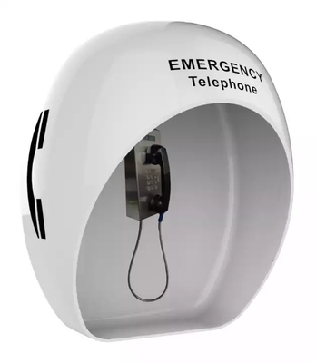 comprar Cabina de teléfono acústica al aire libre resistente del vándalo para el teléfono de emergencia Fabricación en línea
