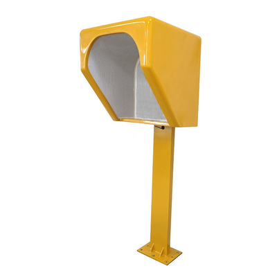 comprar Caja acústica de Hood Phone Booth Public Call del teléfono insonoro en soporte amarillo del color solamente Fabricación en línea