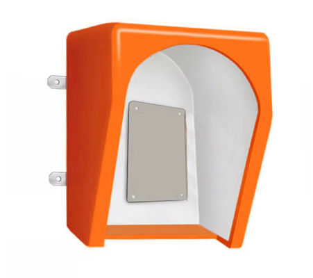 comprar Industria acústica de Hood Soundproof Yellow For Noisy del teléfono a prueba de vandalismo Fabricación en línea