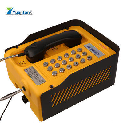 comprar Teléfono a prueba de mal tiempo industrial del SORBO IP67 de la emergencia del túnel con el telclado numérico de la visión nocturna Fabricación en línea