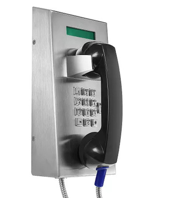 comprar Teléfono montado en la pared, de la cárcel de la emergencia teléfono público de acero inoxidable 304 Fabricación en línea