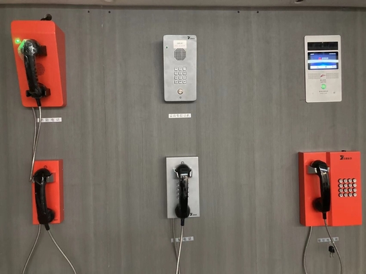 comprar Teléfono robusto de la línea directa 304SS, teléfono del interno del Visitation de la cárcel Fabricación en línea