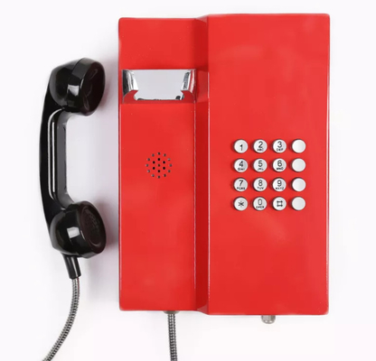 comprar Teléfono de acero inoxidable del interno para la cárcel y la prisión, teléfono montado en la pared del IP Fabricación en línea