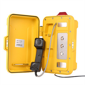 comprar Teléfono analógico resistente IP68 Teléfonos resistentes a la intemperie a prueba de polvo Fabricación en línea