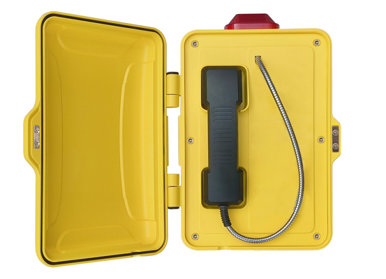 comprar Teléfono ferroviario del dial auto, teléfono de la marcación rápida de la línea directa del impermeable Fabricación en línea