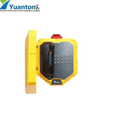 comprar Cubierta frontal de protección Telefono Voip industrial con grado de protección Ip66 Fabricación en línea