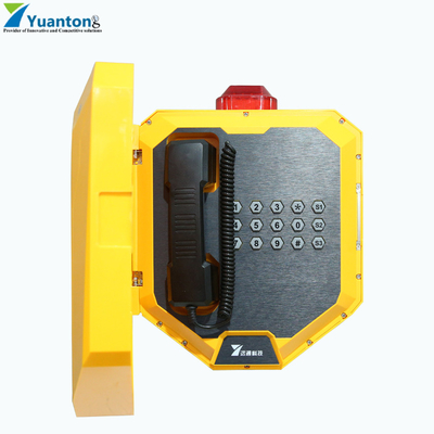 comprar Ip66 Rj45 Puerto Industrial Telefono resistente a la intemperie 12v Adaptador externo opcional Fabricación en línea