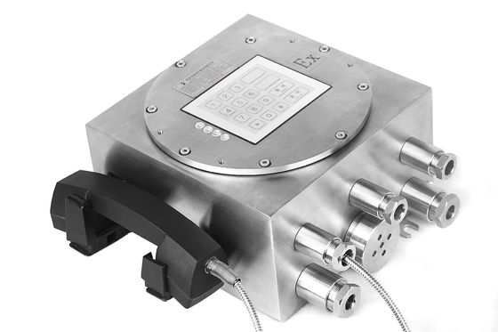 comprar Acero inoxidable Industrial a prueba de llamas A prueba de explosiones Amplificador de teléfono incorporado 30W Máximo voltaje DC 12V / AC 220V Fabricación en línea