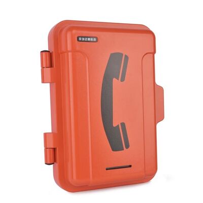 comprar Teléfono amarillo a prueba de explosión con protección IP67, carcasa de aleación de aluminio y comunicación analógica / VoIP para lugares peligrosos Fabricación en línea