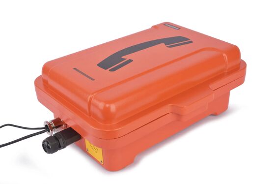 comprar Teléfono industrial a prueba de explosiones con carcasa de aleación de aluminio impermeable IP67 y fuerte cancelación de ruido Fabricación en línea