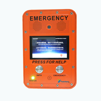comprar Teléfono a prueba de mal tiempo video bidireccional de la emergencia rugosa el SOS Fabricación en línea