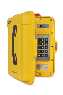 comprar Teléfono a prueba de mal tiempo industrial a prueba de vandalismo de la línea directa con la luz azul Fabricación en línea