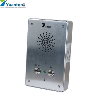comprar Teléfono de emergencia libre del intercomunicador de acero inoxidable/del elevador de la emergencia de las manos VoIP del panel rasante Fabricación en línea