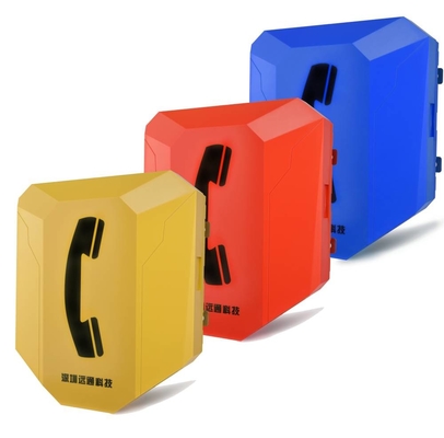 comprar Teléfono industrial bidireccional sin manos del botón VoIP de la emergencia un para el teléfono del intercomunicador del subterráneo Fabricación en línea