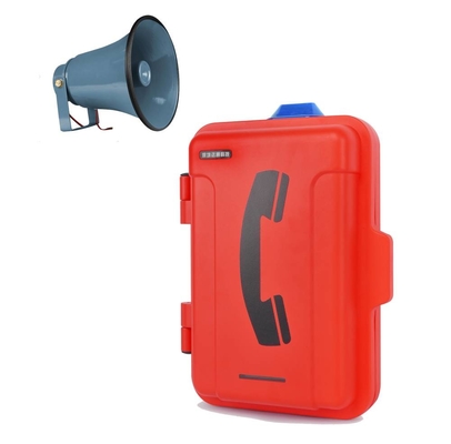comprar Prenda impermeable análoga industrial del teléfono del piloto del montaje en la pared para los sistemas de teléfono del PABX Fabricación en línea