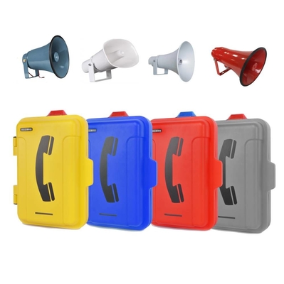 comprar Microteléfono de teléfono resistente análogo industrial de la emergencia del CE para la prisión Fabricación en línea