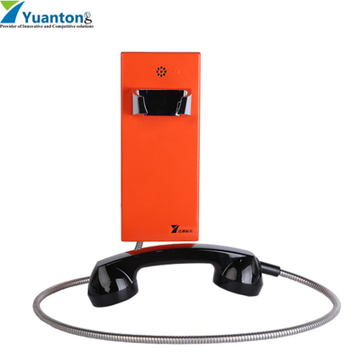 comprar IP66 de acero inoxidable fijó a mano el teléfono resistente 3.5KG del vándalo Fabricación en línea