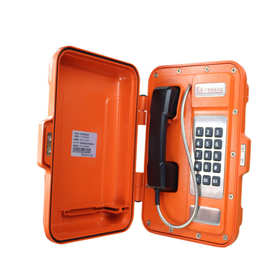 ExD ib IIC T6 Gb teléfono analógico SIP a prueba de explosión para zonas peligrosas 1 o 2
