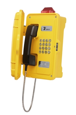 POE Teléfono industrial -40 C 70 C Comunicación duradera en entornos de trabajo difíciles