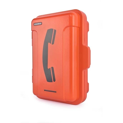 Teléfono VoIP industrial con grado de protección IP68 adaptador Dc12V externo opcional y menos de 3 segundos de tiempo de encendido