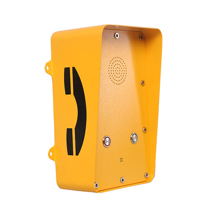 Teléfono industrial con calificación IP67 ABS PC para entornos extremos y rango de temperatura de -40 C a 70 C
