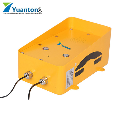 IP67 Telefono resistente a la intemperie con cancelación de ruido opcional y 30W Max Material de la carcasa del altavoz externo DC 12V / AC 220V