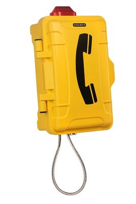 Teléfono industrial a prueba de agua y resistente a la humedad para emergencias SOS