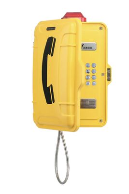 Teléfono industrial con protección IP68 con amplificador incorporado de 30W y zumbador de 3W para caja de llamadas al aire libre